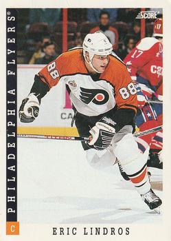 1993-94 Score Canadian #1 Eric Lindros Front