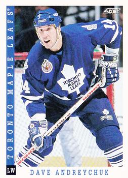 1993-94 Score Canadian #343 Dave Andreychuk Front
