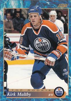 1993-94 Score Canadian #627 Kirk Maltby Front