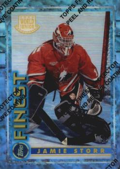 1994-95 Finest - Refractors #146 Jamie Storr Front