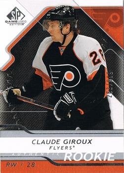 2008-09 SP Game Used #112 Claude Giroux Front