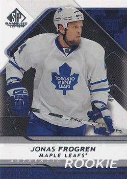 2008-09 SP Game Used #165 Jonas Frogren Front