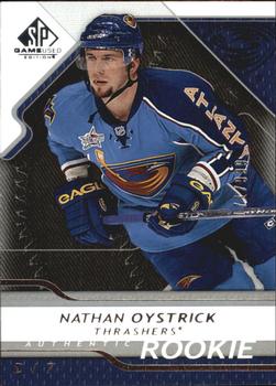 2008-09 SP Game Used #182 Nathan Oystrick Front