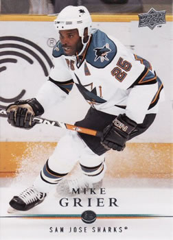 2008-09 Upper Deck #41 Mike Grier Front