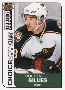 2008-09 Collector's Choice #216 Colton Gillies Front
