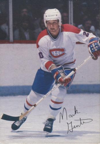 1982-83 Steinberg Montreal Canadiens #NNO Mark Hunter Front