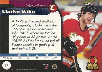 1998-99 Pacific Omega #37 Clarke Wilm Back