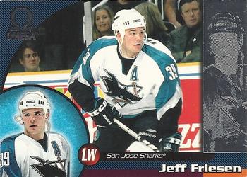 1998-99 Pacific Omega #209 Jeff Friesen Front