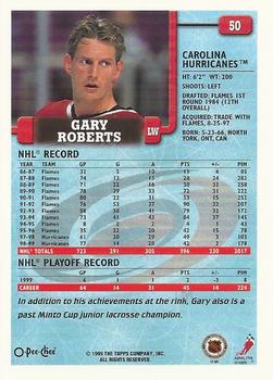 1999-00 O-Pee-Chee #50 Gary Roberts Back