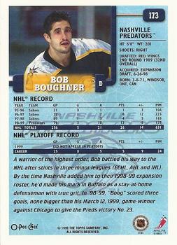 1999-00 O-Pee-Chee #173 Bob Boughner Back