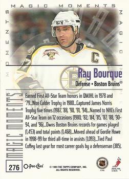 1999-00 O-Pee-Chee #276 Ray Bourque Back
