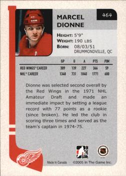 2004-05 In The Game Franchises Update #464 Marcel Dionne Back