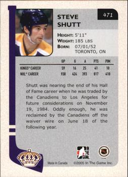 2004-05 In The Game Franchises Update #471 Steve Shutt Back