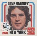 1977-78 Coca-Cola #NNO Dave Maloney Front