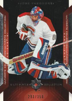 2004-05 Upper Deck Ultimate Collection #23 Jose Theodore Front