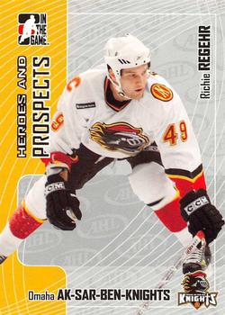 2005-06 In The Game Heroes and Prospects #390 Richie Regehr Front