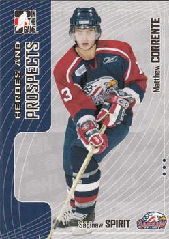 2005-06 In The Game Heroes and Prospects #407 Matthew Corrente Front