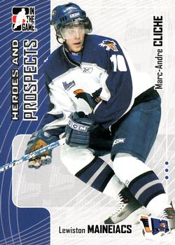 2005-06 In The Game Heroes and Prospects #138 Marc-Andre Cliche Front