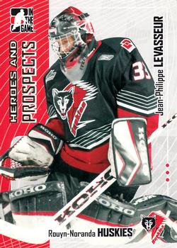 2005-06 In The Game Heroes and Prospects #144 Jean-Philippe Levasseur Front