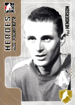 2005-06 In The Game Heroes and Prospects #17 Paul Henderson Front