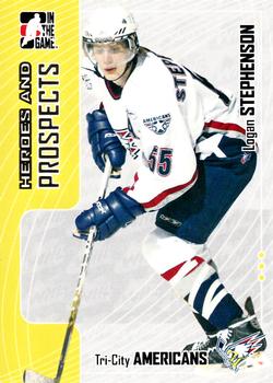 2005-06 In The Game Heroes and Prospects #327 Logan Stephenson Front