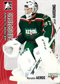 2005-06 In The Game Heroes and Prospects #55 Josh Harding Front