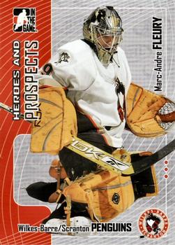 2005-06 In The Game Heroes and Prospects #84 Marc-Andre Fleury Front