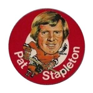 1973-74 Mac's Milk Stickers #NNO Pat Stapleton Front