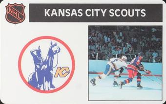 1975-76 Popsicle #NNO Kansas City Scouts Front