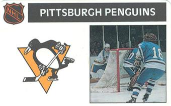 1975-76 Popsicle Bilingual #NNO Pittsburgh Penguins Front