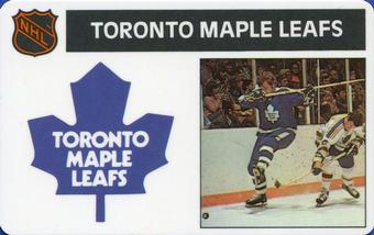 1976-77 Popsicle Bilingual #NNO Toronto Maple Leafs Front