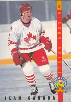 1994 Classic Pro Hockey Prospects - Ice Ambassadors #IA1 Adrian Aucoin Front