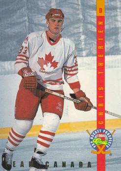 1994 Classic Pro Hockey Prospects - Ice Ambassadors #IA6 Chris Therien Front