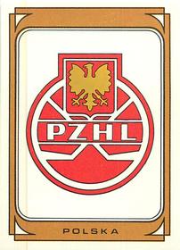 1979 Panini Hockey Stickers #41 Poland Logo Front