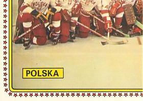 1979 Panini Hockey Stickers #116 Team Poland Front