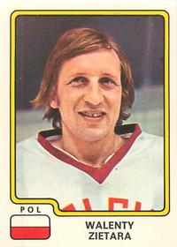 1979 Panini Hockey Stickers #129 Walenty Zietara Front