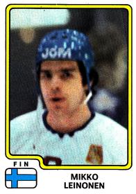1979 Panini Hockey Stickers #178 Mikko Leinonen Front