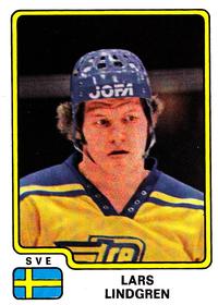 1979 Panini Hockey Stickers #191 Lars Lindgren Front