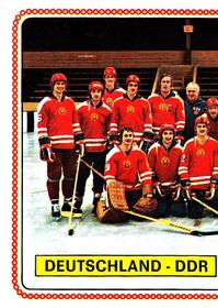 1979 Panini Hockey Stickers #247 Deutschland-DDR Front