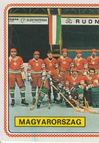 1979 Panini Hockey Stickers #265 Team Hungary Front