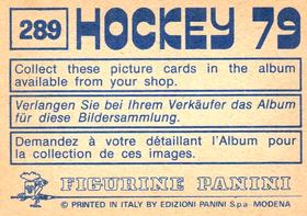 1979 Panini Hockey Stickers #289 Kazutoshi Kawamura / Yoshio Hoshino Back