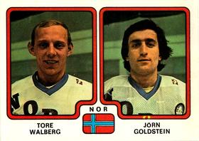 1979 Panini Hockey Stickers #294 Tore Walberg / Jorn Goldstein Front