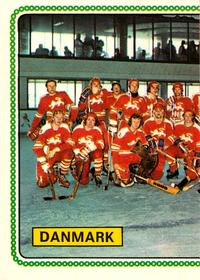 1979 Panini Hockey Stickers #361 Team Denmark Front