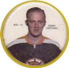 1968-69 Shirriff Coins #BOS-4 Gerry Cheevers Front