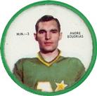 1968-69 Shirriff Coins #MIN-3 Andre Boudrias Front