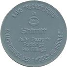 1968-69 Shirriff Coins #PIT-7 Leo Boivin Back