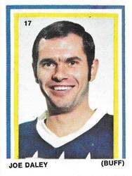 1970-71 Eddie Sargent / Finast NHL Players Stickers #17 Joe Daley Front