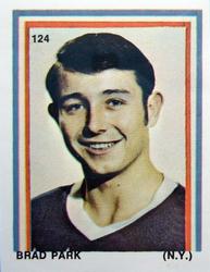 1970-71 Eddie Sargent / Finast NHL Players Stickers #124 Brad Park Front