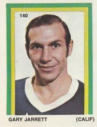 1970-71 Eddie Sargent / Finast NHL Players Stickers #140 Gary Jarrett Front