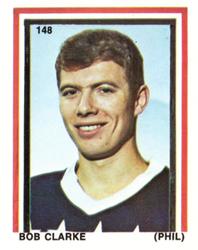 1970-71 Eddie Sargent / Finast NHL Players Stickers #148 Bob Clarke Front
